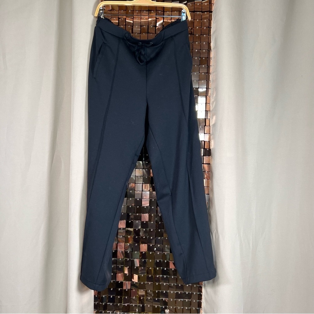 Classic Edition Black Business Casual Trousers w Drawstring Waist Size Large